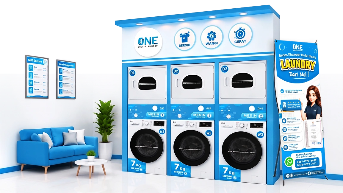 Ilustrasi Kesuksesan Laundry