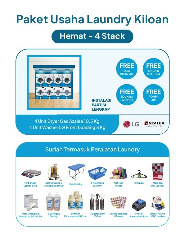 Paket Hemat - 4 Stack