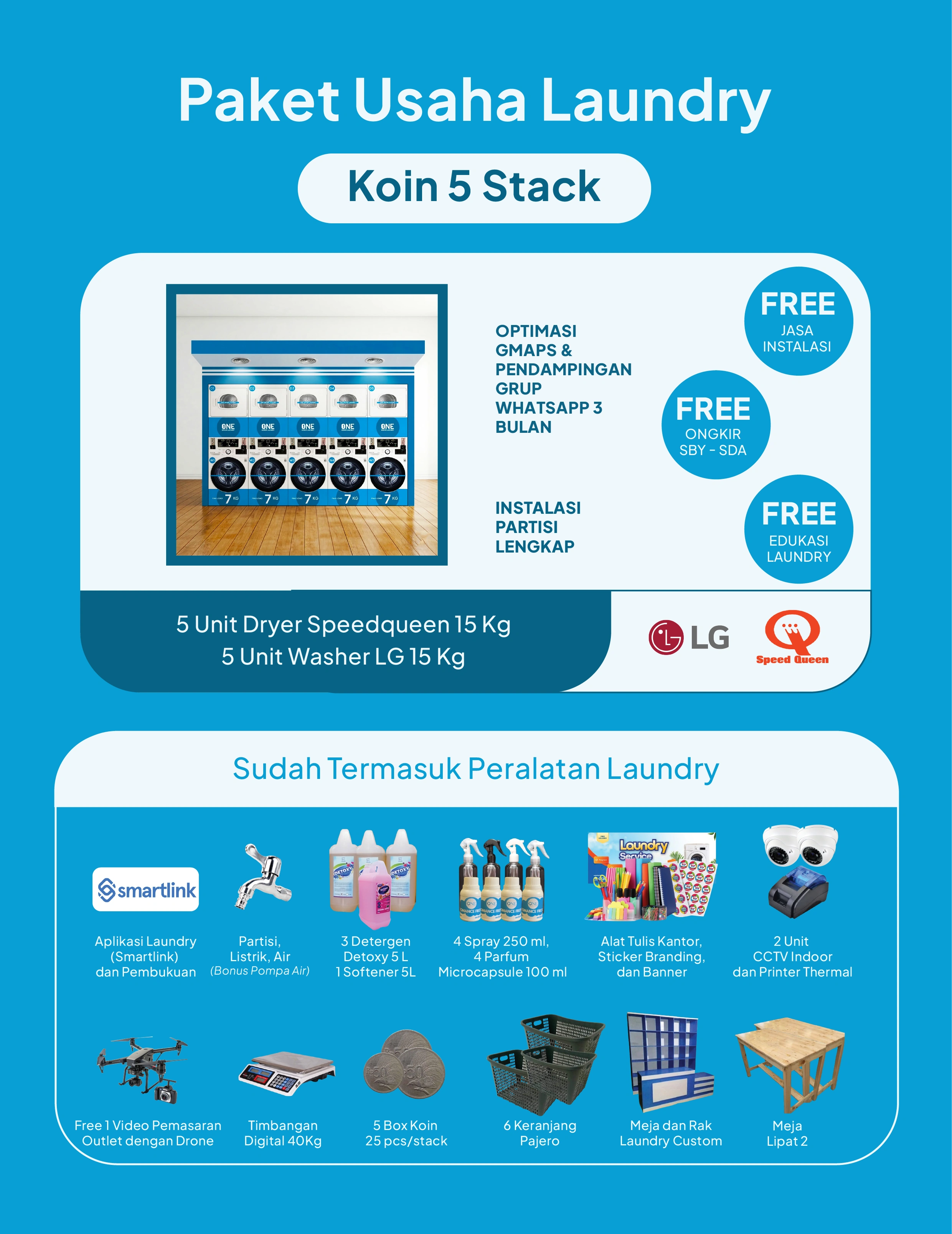 Paket Koin 5 Stack