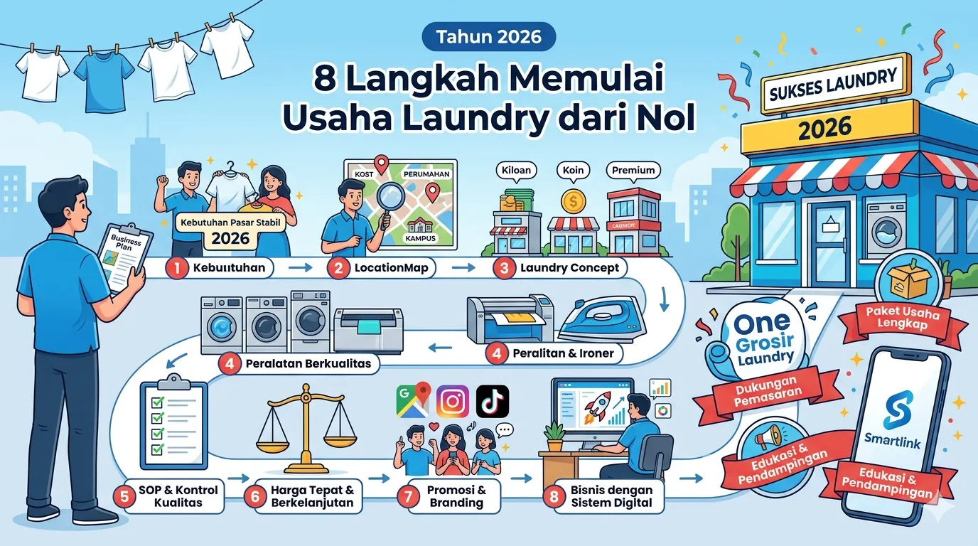 Tips Memulai Bisnis Laundry