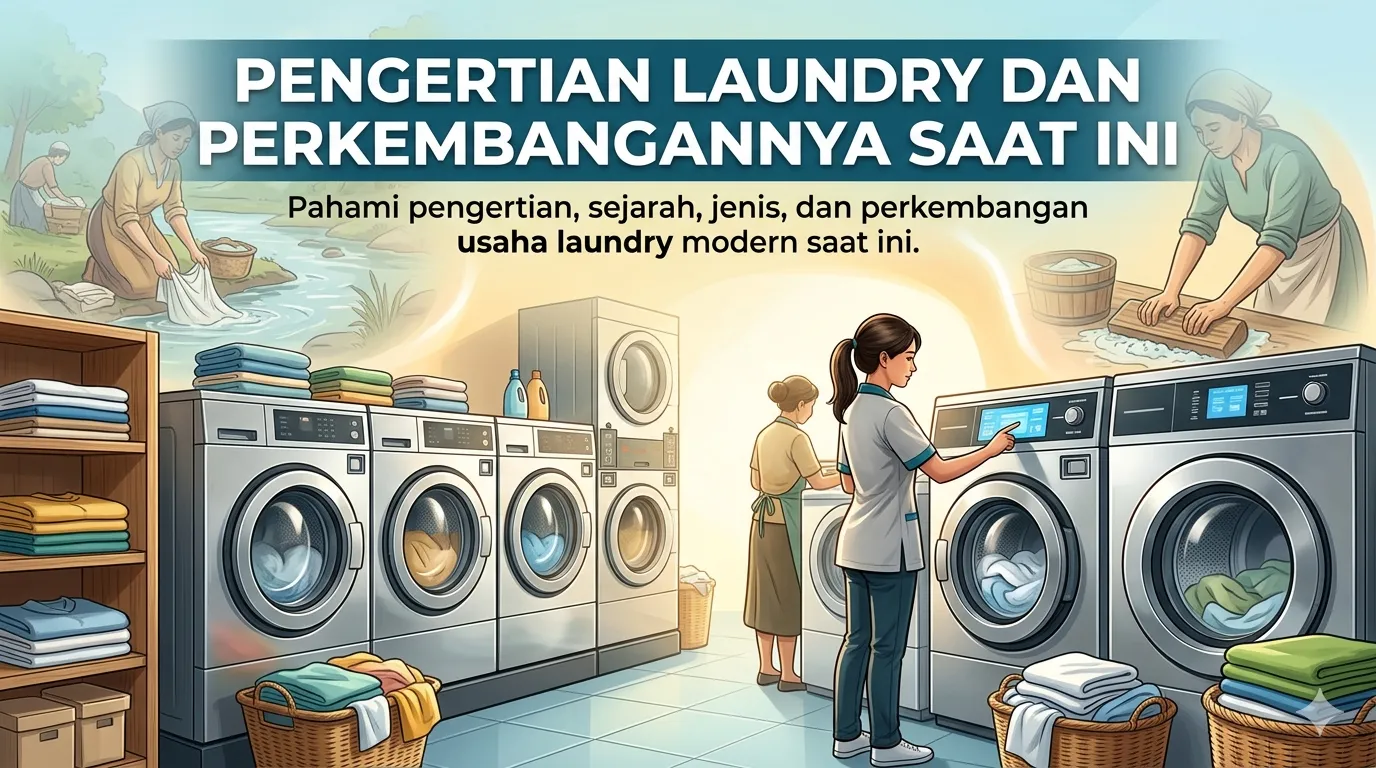Pengertian Laundry - Sejarah dan Perkembangannya